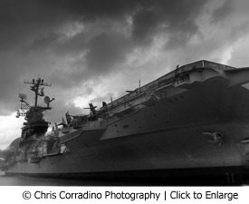 USS Intrepid by Chris Corradino