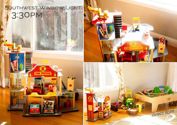 Using Natural Light from Windows