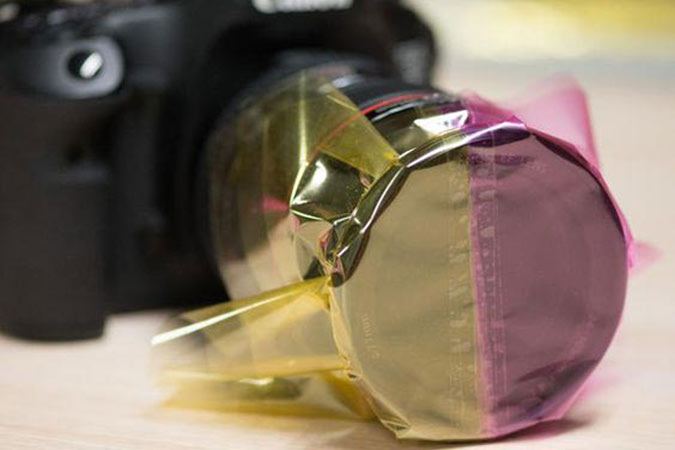 How To Make Your Own Filters Using Plastic Wrap