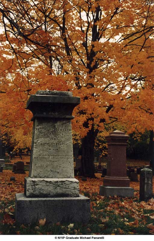 Picture of the Month Autumn Tombstone