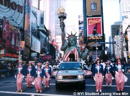 Picture of the Month Parade in Times Square