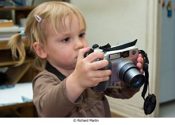 Teach Your Toddler How to Take Photos
